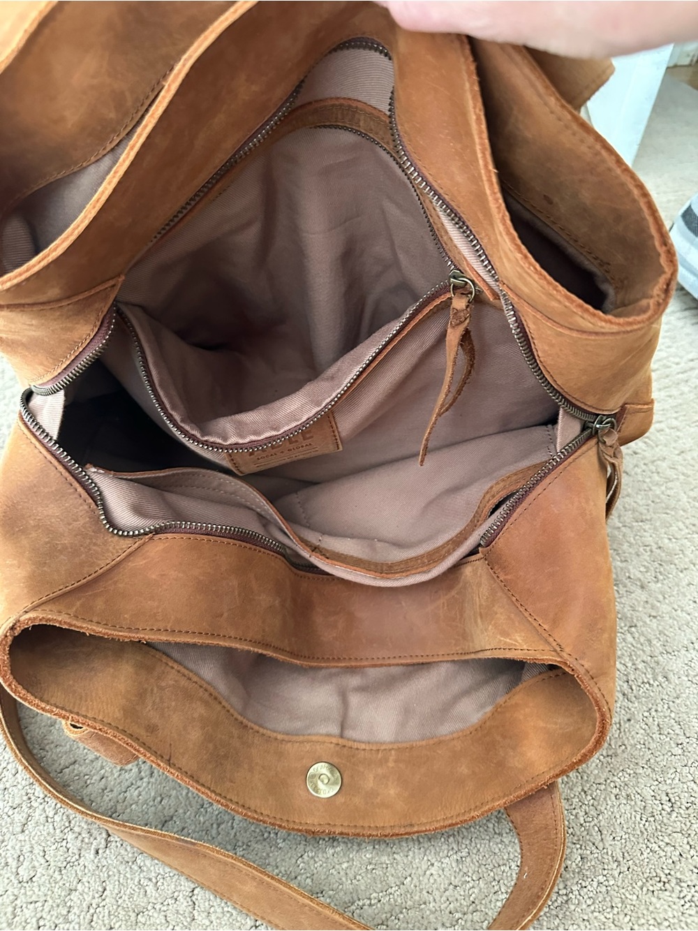 Able Leather Tote - Picture 7 of 8